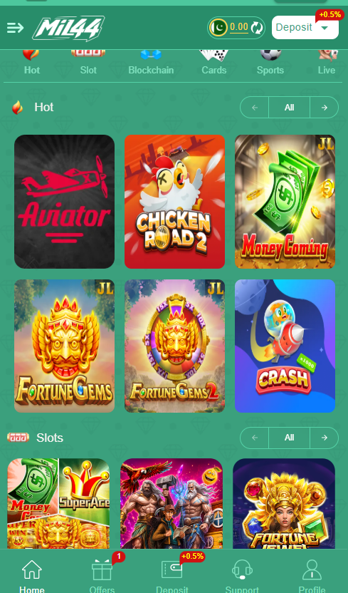 MIL444 GAME